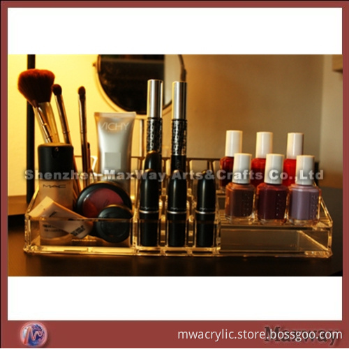 Hot Selling Acrylic Cosmetic Tray